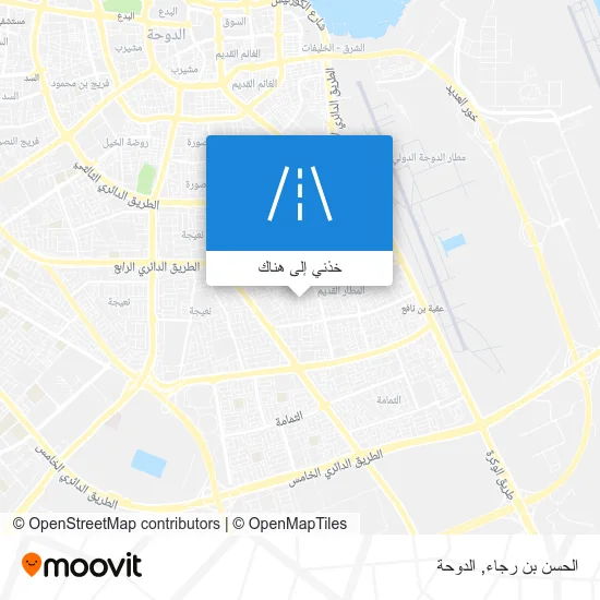 خريطة الحسن بن رجاء