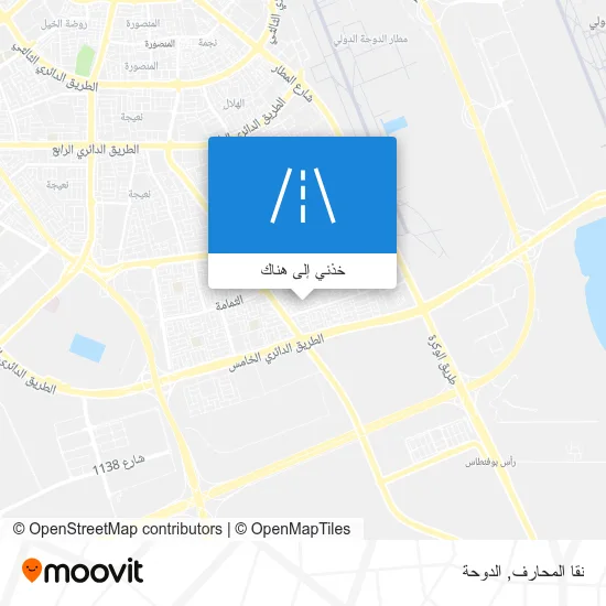 خريطة نقا المحارف