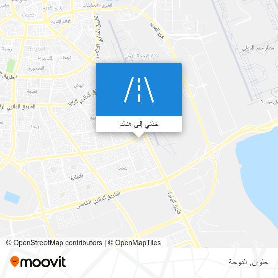 خريطة حلوان