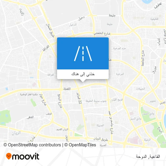 خريطة القاعية