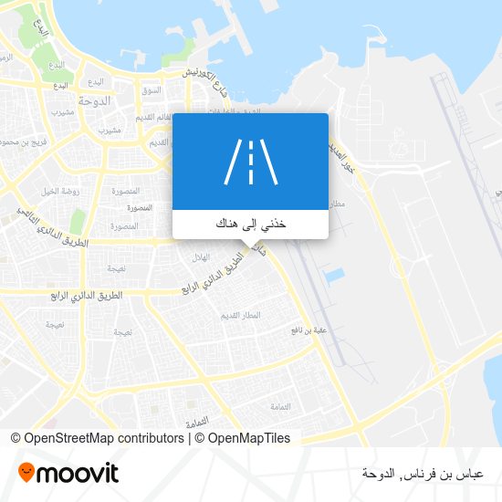 خريطة عباس بن فرناس