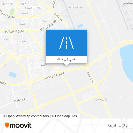 خريطة ام الزبد