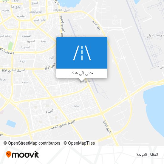 خريطة العقلة