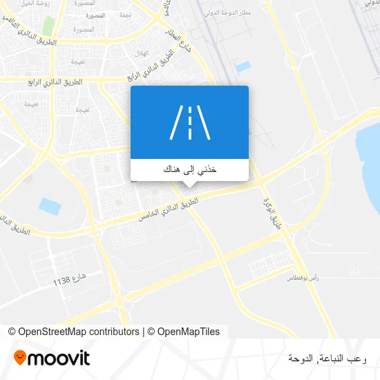 خريطة وعب النباعة