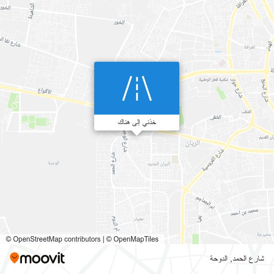 خريطة شارع الحمد