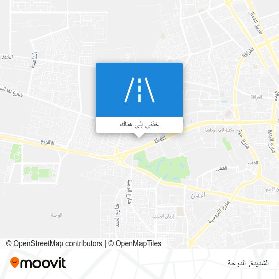 خريطة الشديدة