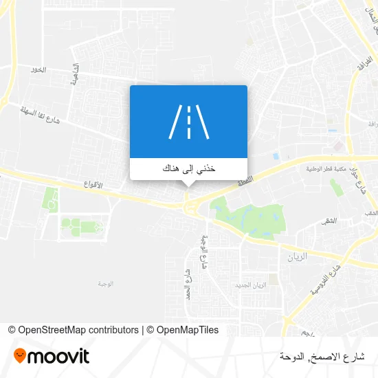 خريطة شارع الاصمخ