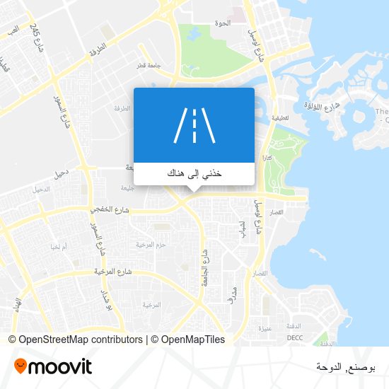 خريطة بوصنع