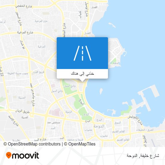 خريطة شارع خليفة