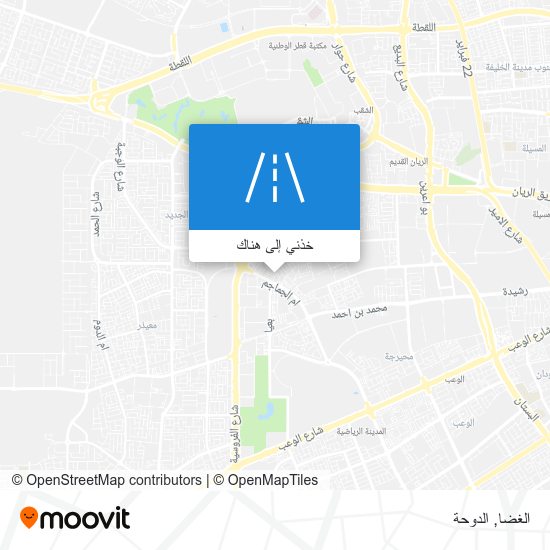 خريطة الغضا