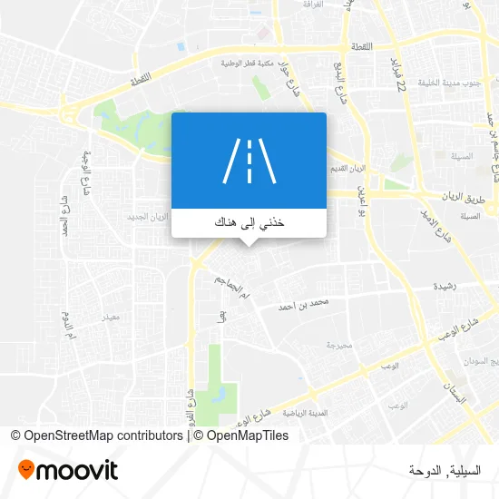 خريطة السيلية