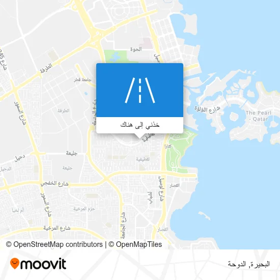 خريطة البحيرة