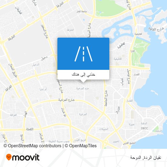 خريطة نقيان الردة