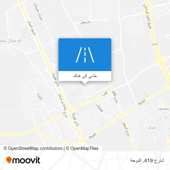 خريطة شارع 419