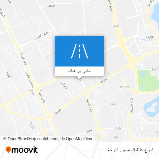 خريطة شارع عقلة المناصير