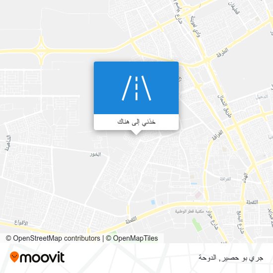 خريطة جري بو حصير