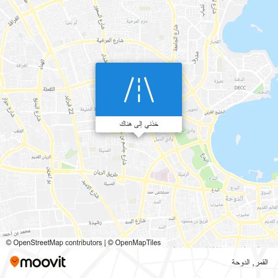 خريطة القمر