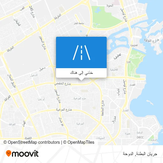 خريطة جريان البطنة