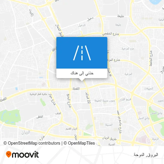 خريطة البروق