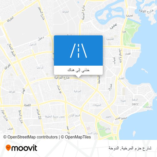 خريطة شارع حزم المرخية