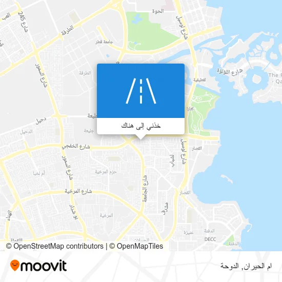 خريطة ام الحيران