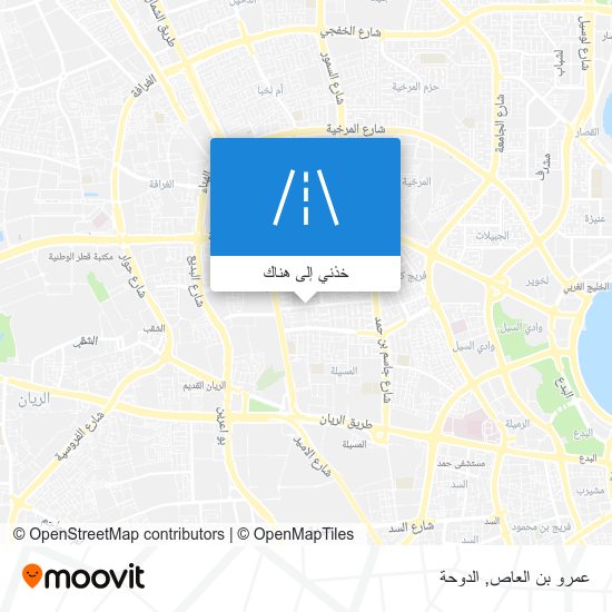 خريطة عمرو بن العاص