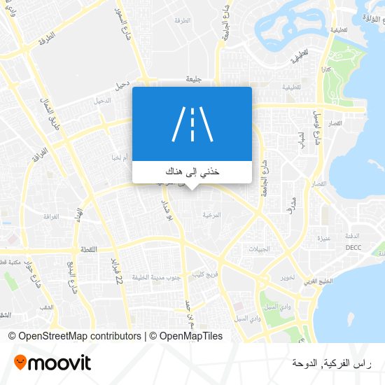خريطة راس الفركية