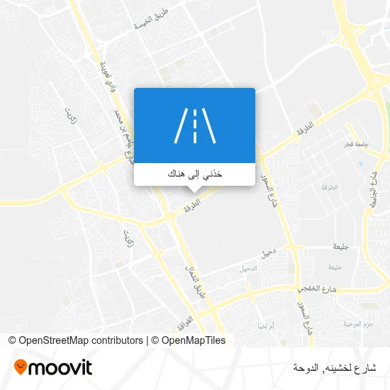 خريطة شارع لخشينه