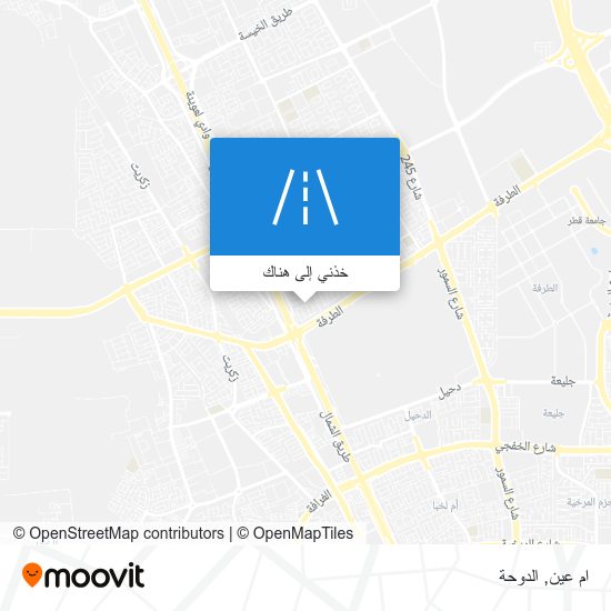 خريطة ام عين