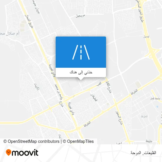 خريطة القليعات