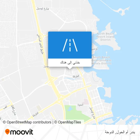 خريطة بندر أم الحول