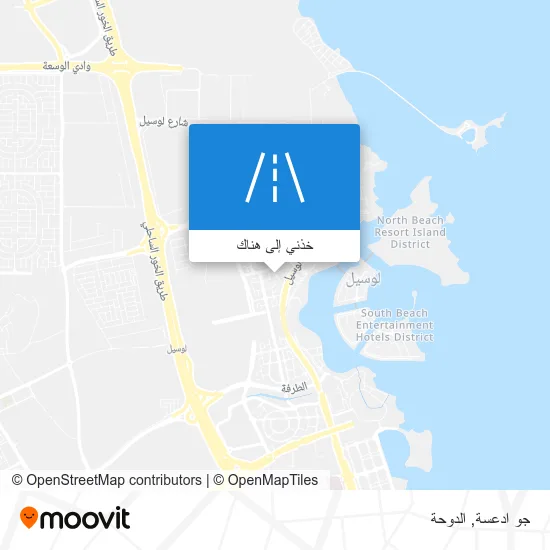 خريطة جو ادعسة