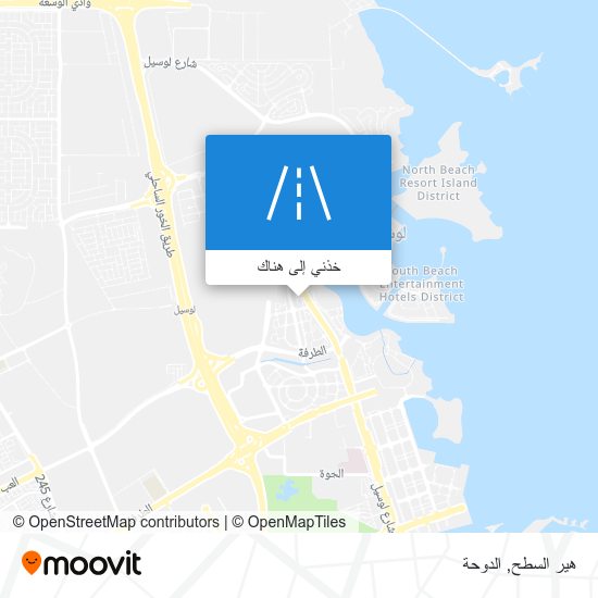 خريطة هير السطح
