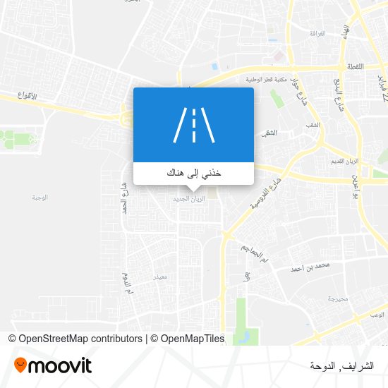 خريطة الشرايف