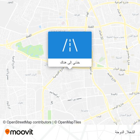 خريطة الشعلا