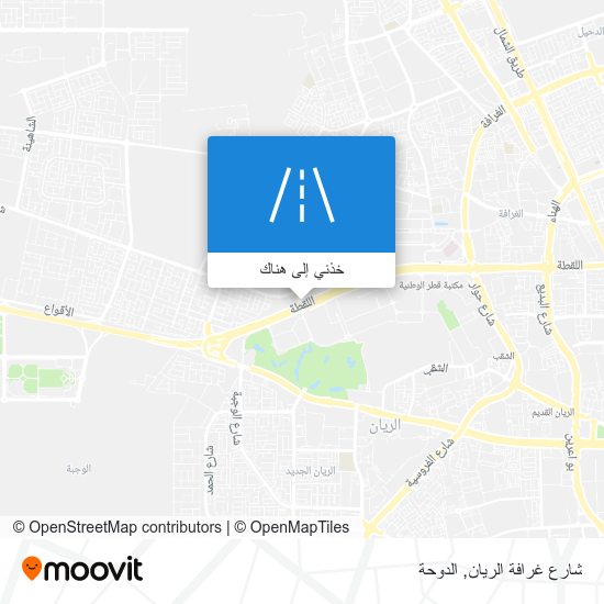 خريطة شارع غرافة الريان