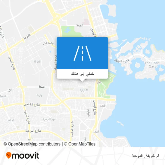 خريطة ام غويفة