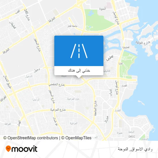 خريطة وادي الاسواق