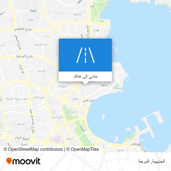 خريطة الحديبية