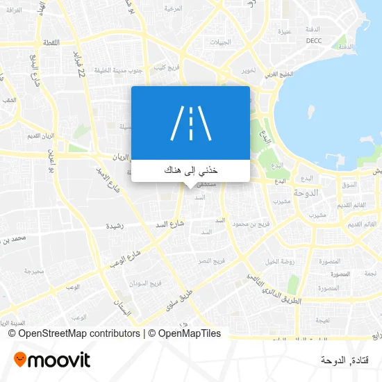 خريطة قتادة