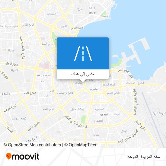 خريطة سكة المريدة