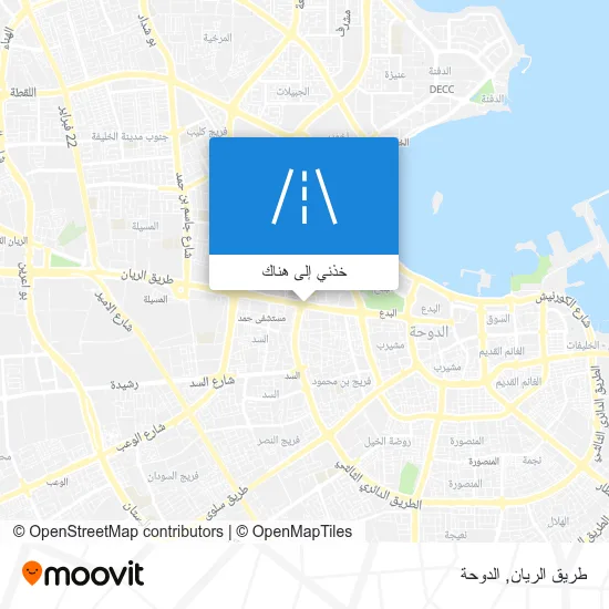 خريطة طريق الريان