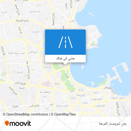 خريطة بندر شويمسه