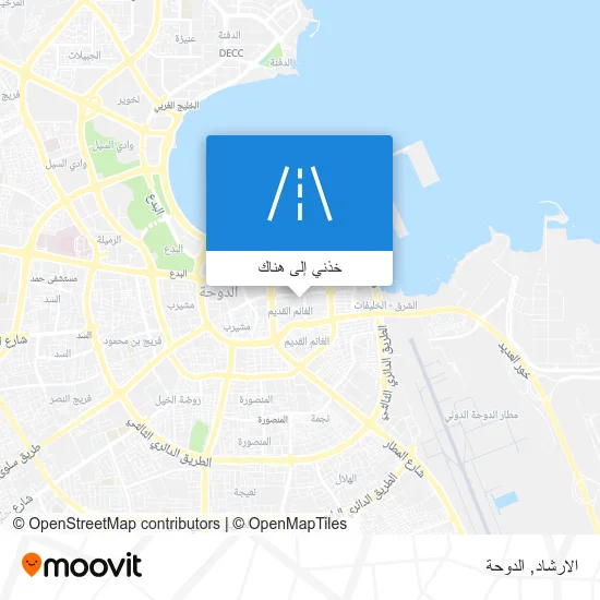 خريطة الارشاد