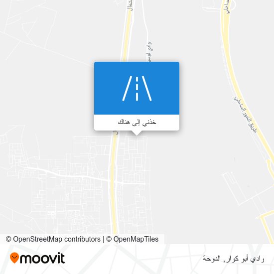 خريطة وادي أبو كوار