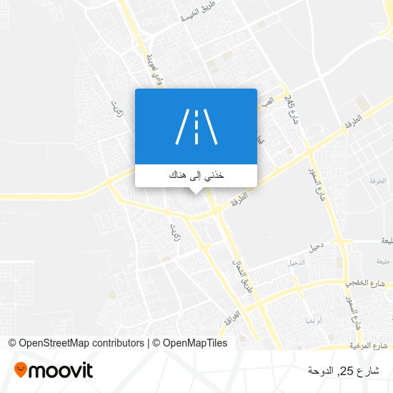 خريطة شارع 25