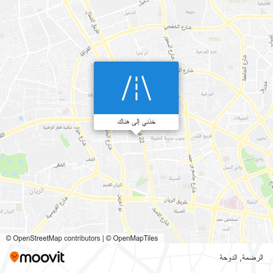 خريطة الرضمة