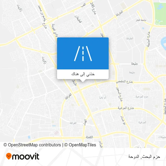 خريطة حزم البحث