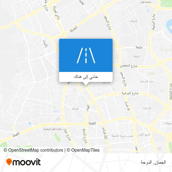 خريطة الجمان