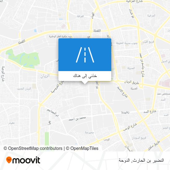 خريطة النضير بن الحارث